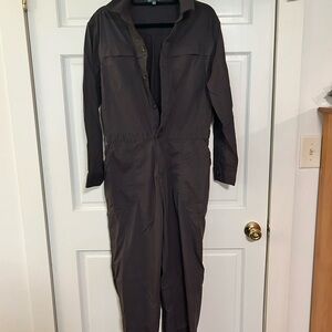 Title Nine Rosie Utility Long Sleeve Jumpsuit Size L